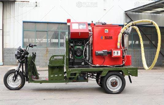 不規(guī)則的坑洞該如何修補(bǔ)？灌縫機(jī)可以解決