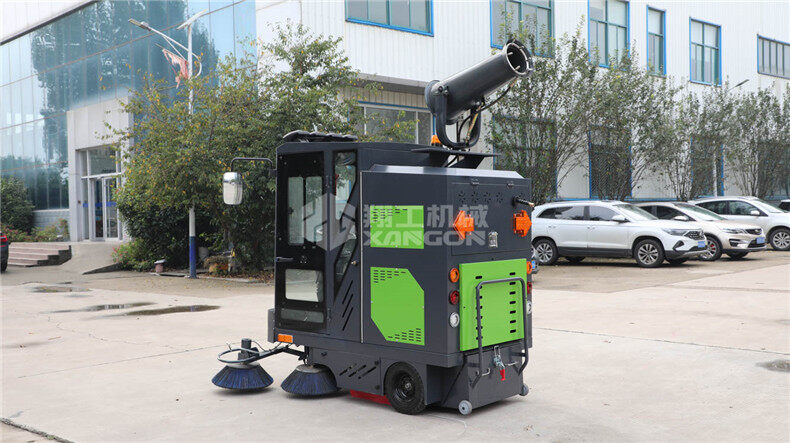 電動掃地機灑水、噴霧、清掃、吸塵都可以